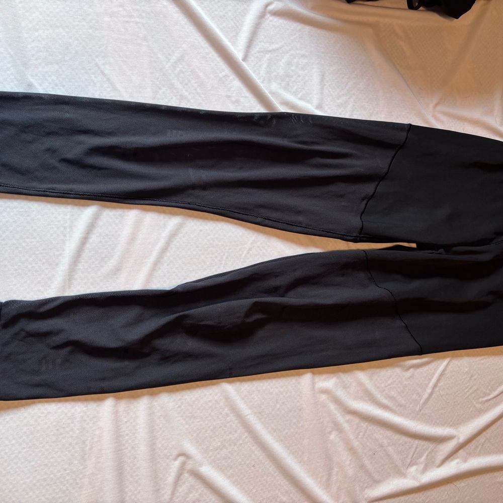 adidas Women's Black sheer Leggings